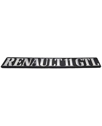 Renault 11 GTL Trunk Logo