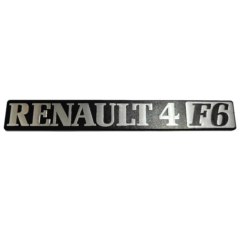 Monogramme de coffre Renault 4L F6