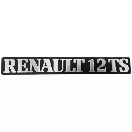 Renault 12 TSトランクモノグラム