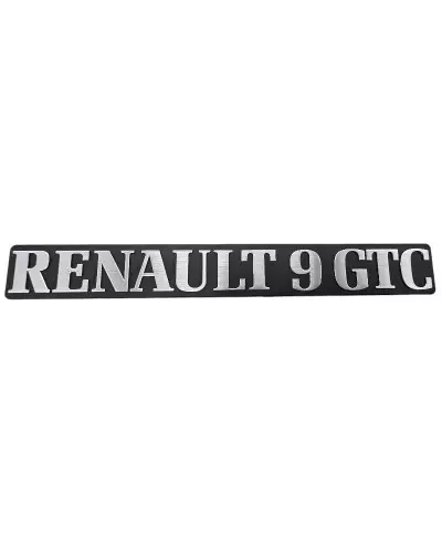 Renault 9 GTC用トランクモノグラム
