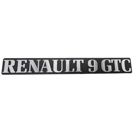 Monograma de maletero para Renault 9 GTC