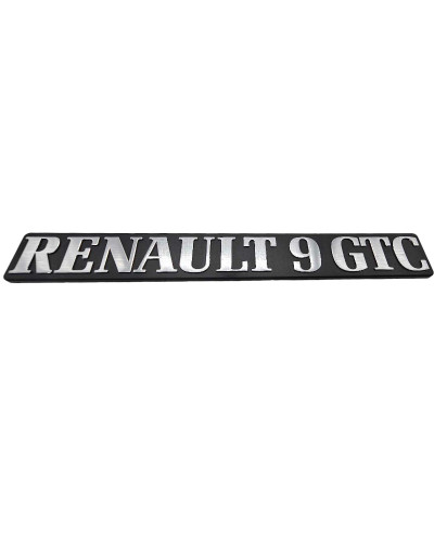 Trunk logo for Renault 9 GTC