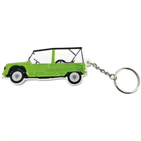 Porte clé Citroën Méhari vert Tibesti