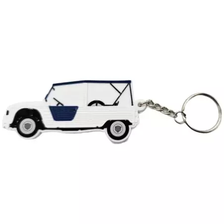 Porte clé Citroën Méhari bleu Azur
