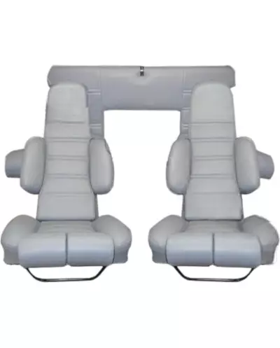 Funda de asiento sintética gris (Piedra) Alpine A310 v6