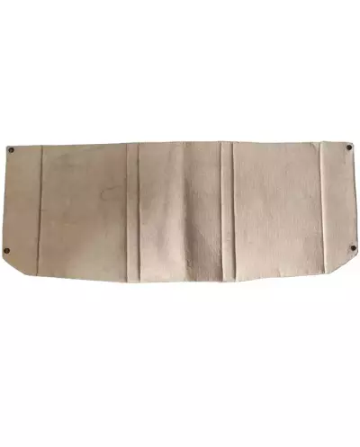 Rear shelf of R5 Alpine Turbo ribbed fabric beige color