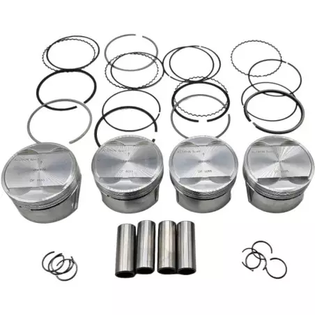 Lot de 4 pistons forgés Clio Williams Megane 2L ALCRON SPORT