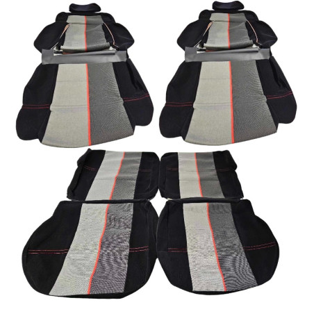 Complete seat trim Peugeot 205 GTI Ramier in fabrics