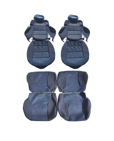 Tapicería de asientos Peugeot 309 GTI 16 tejido Quartet azul