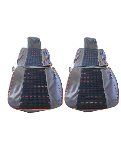 Renault 4L le clan plaid full fabric seat cover from 1984