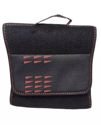 Sac de coffre noir tissu Fanion rouge Renault Super 5 GT Turbo rangement outillage, sellerie habitacle intérieur