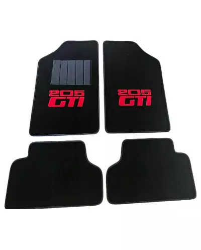 Prodotto 5 205 GTI nero opaco con tallone interno