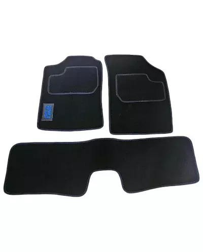 Super 5 GT Turbo Blue Floor Carpet Car Front Rear