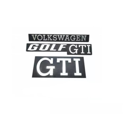 Logotipos de Volkswagen Golf GTI