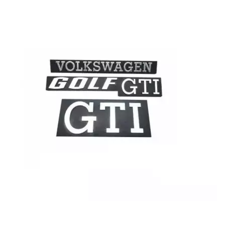Volkswagen Golf GTI logos