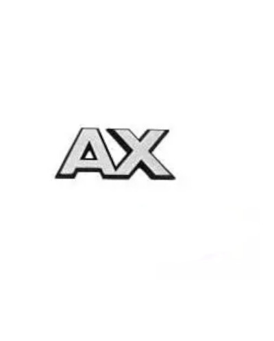 シトロエンAX GTIのAXロゴ