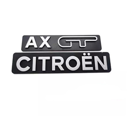 Citroën AX GT-logo's
