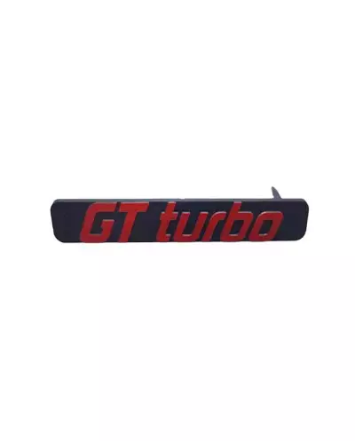 Monogramme de calandre Super 5 GT Turbo Phase 1 en plastique