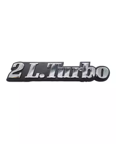 Logo 2L Turbo para Renault 21