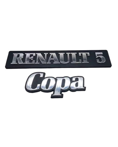 Monogramme Renault 5 Copa pour voiture