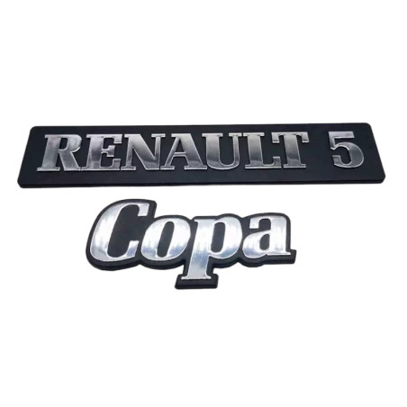 Monogramas Renault 5 + Copa
