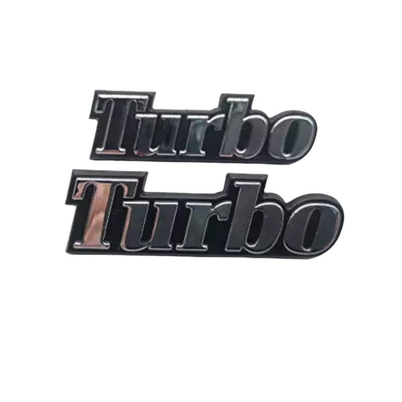 Monogramme Turbo Aile arrière R21 2L Turbo Phase 1 chromé