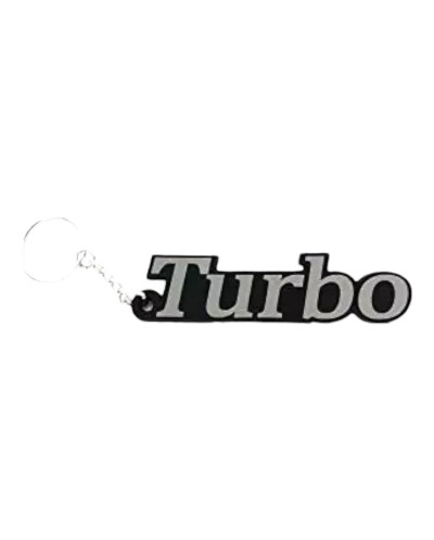 Porte clé Turbo Renault 5 Alpine en plastique noir