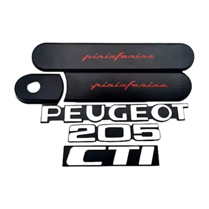 Black Custos Peugeot 205 CTI + 3