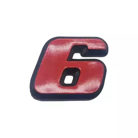 Logo 6 Voor Peugeot 306 GTI 6 "
