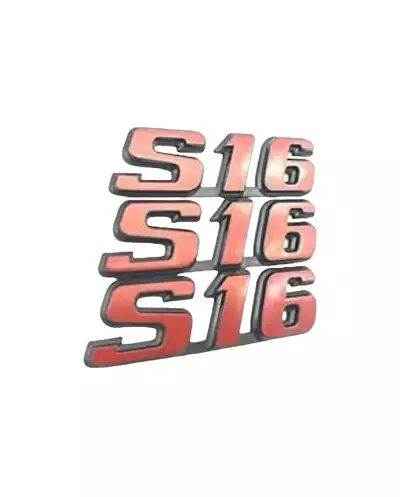 プジョー106S16のS16ロゴ