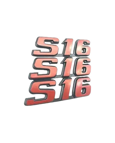 Logotipo S16 para Peugeot 106 S16