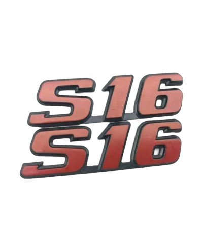 S16 logotipos para Peugeot 106 S16