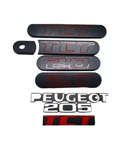 Monogrammes 205 TCT Kit Complet avec Custode