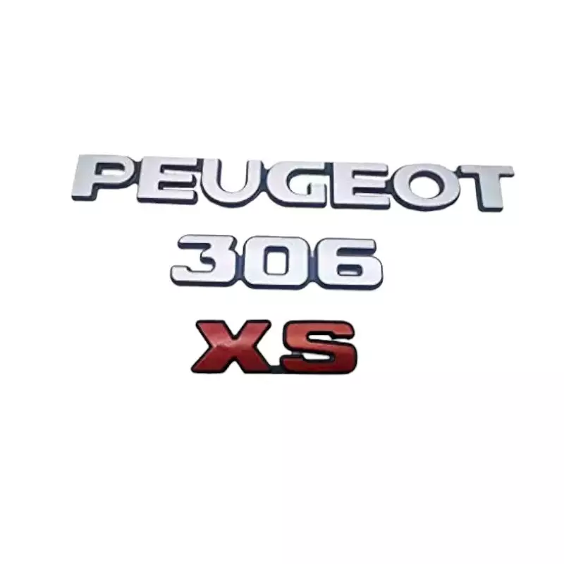 Peugeot 306 XS kit di 3 Monogrammi