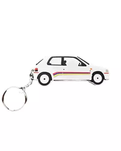 Peugeot 106 Rallye key ring