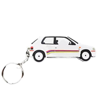 Peugeot 106 Rallye keychain
