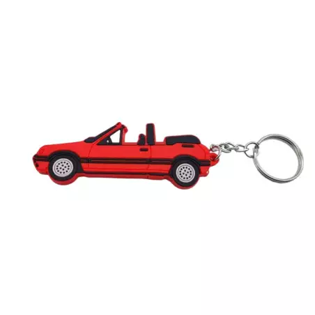 キーホルダー プジョー 205 CTI レッド
