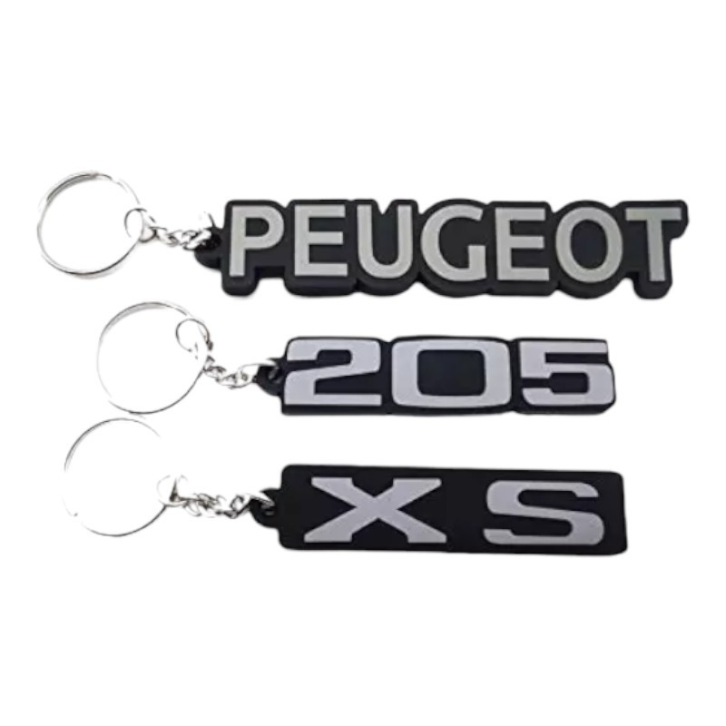 Porte clés Peugeot 205 XS