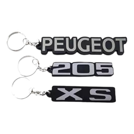 Peugeot 205 XS key ring