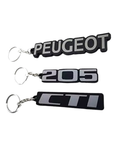 Schlüsselanhänger Peugeot 205 CTI