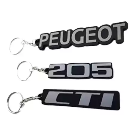 Llavero Peugeot 205 CTI