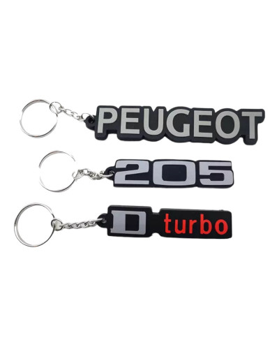 Peugeot 205 DTurbo sleutelhanger