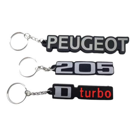 Portachiavi Peugeot 205 DTurbo