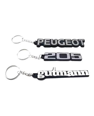 Porte clés Peugeot 205 Gutmann