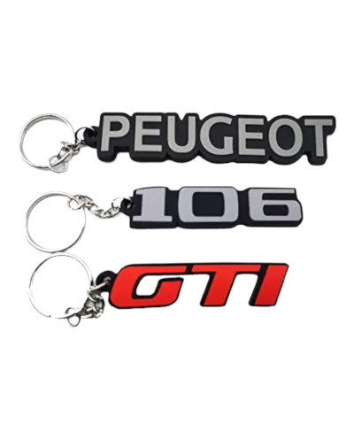 Porte clés Peugeot 106 GTI