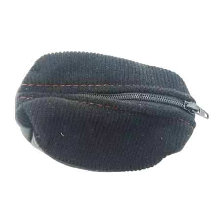 Black Ribbed Fabric Coin Purse for Peugeot 205 Rallye / 106 / 309