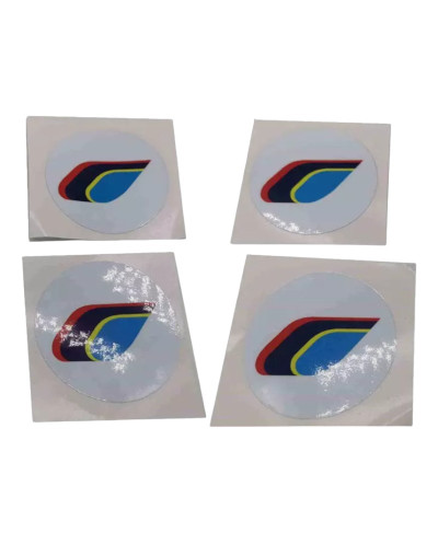 Peugeot 205 PTS Wheel Center Stickers