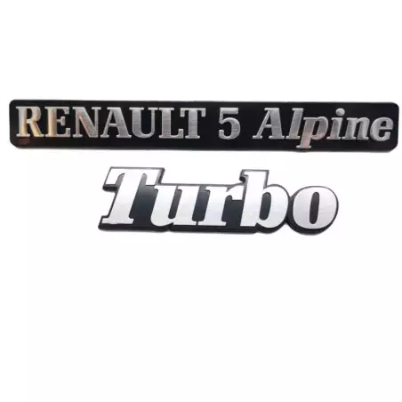 Loghi Renault 5 Alpine Turbo