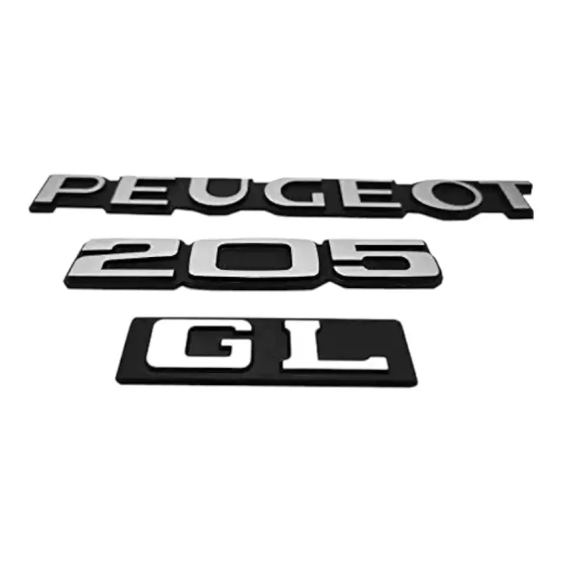 Monogramas Peugeot 205 GL