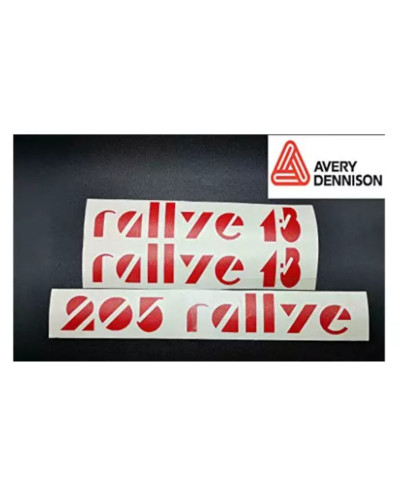 Kit Stickers pour Peugeot 205 Rallye